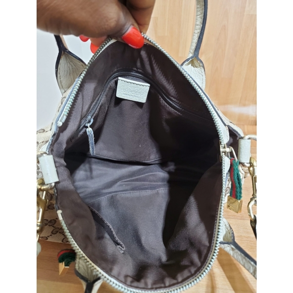 Gucci Brown GG Canvas Princy Satchel Bag - Picture 14 of 14